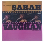 Sarah Vaughan - The Fabulous Sarah Vaughan 1963 US